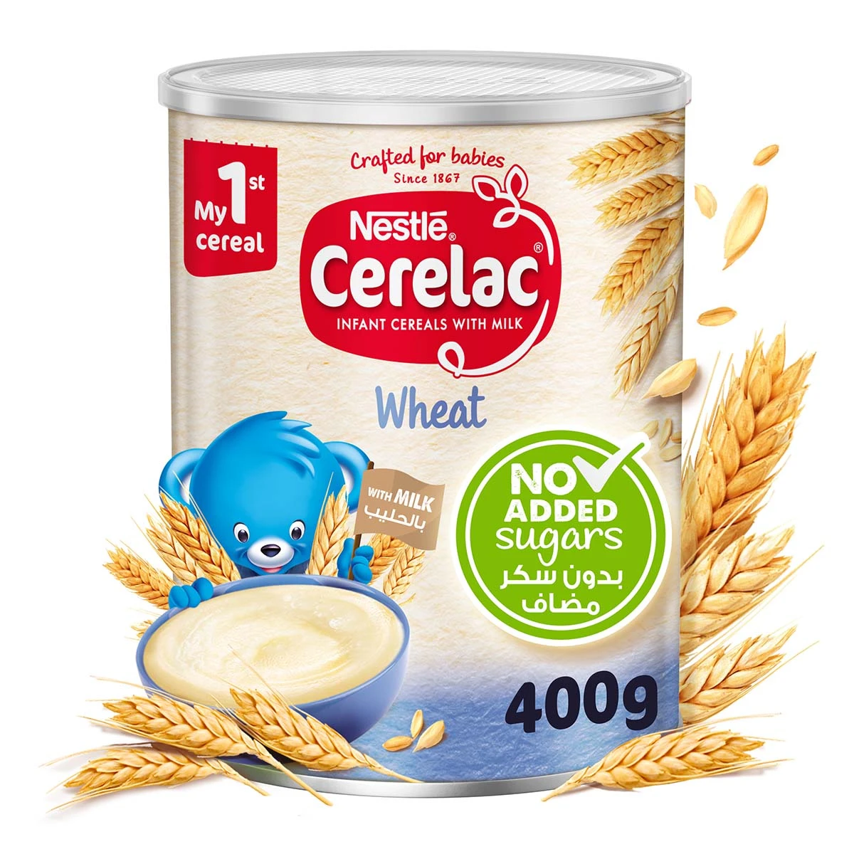 Cerelac Zero Added Sugar Wheat 400 gm