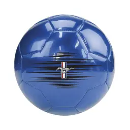 Mustang Football Blue Metallic Color Not Inflated with Air 5 inch