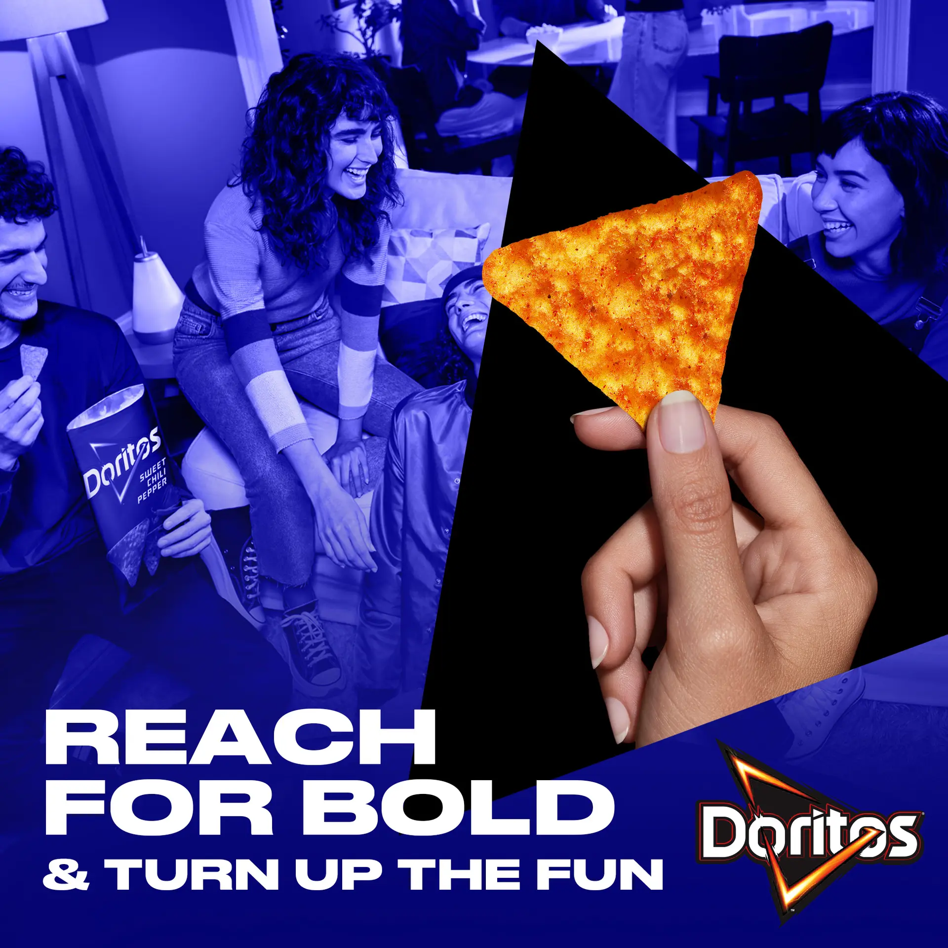 Doritos Tortilla Chips Nacho Sweet Chilli 12pcs 21 gm - view 6