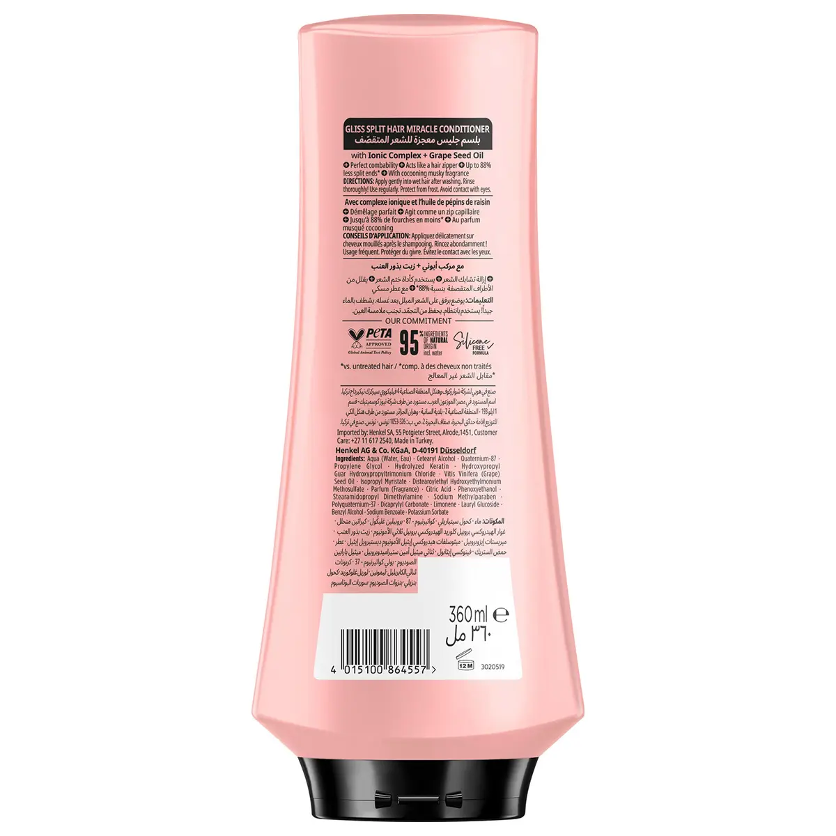 Schwarzkopf Gliss Conditioner Split Hair Miracle 360 ml - view 2