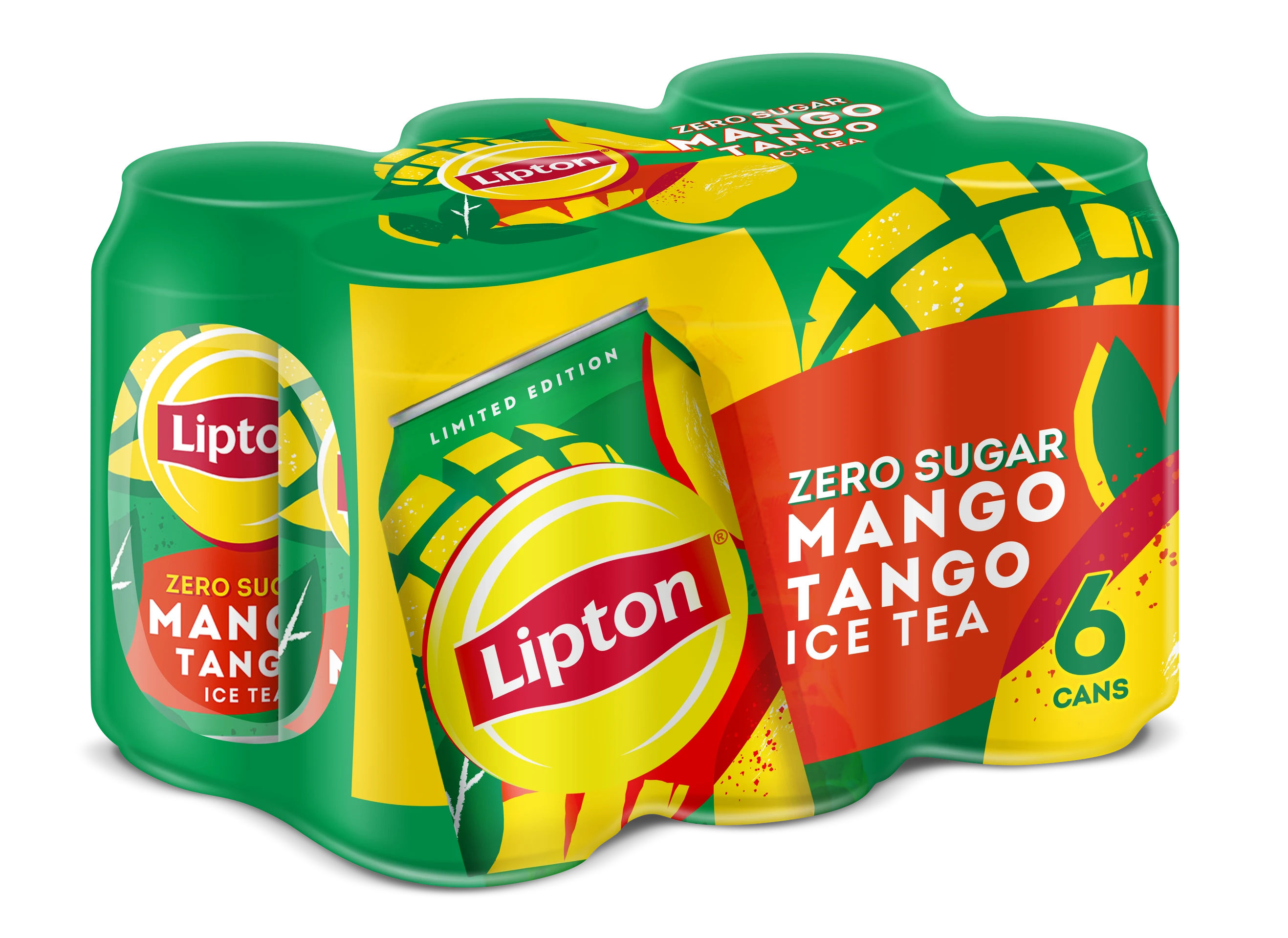 Lipton Ice Tea Mango Zero 6 pcs 310 ml