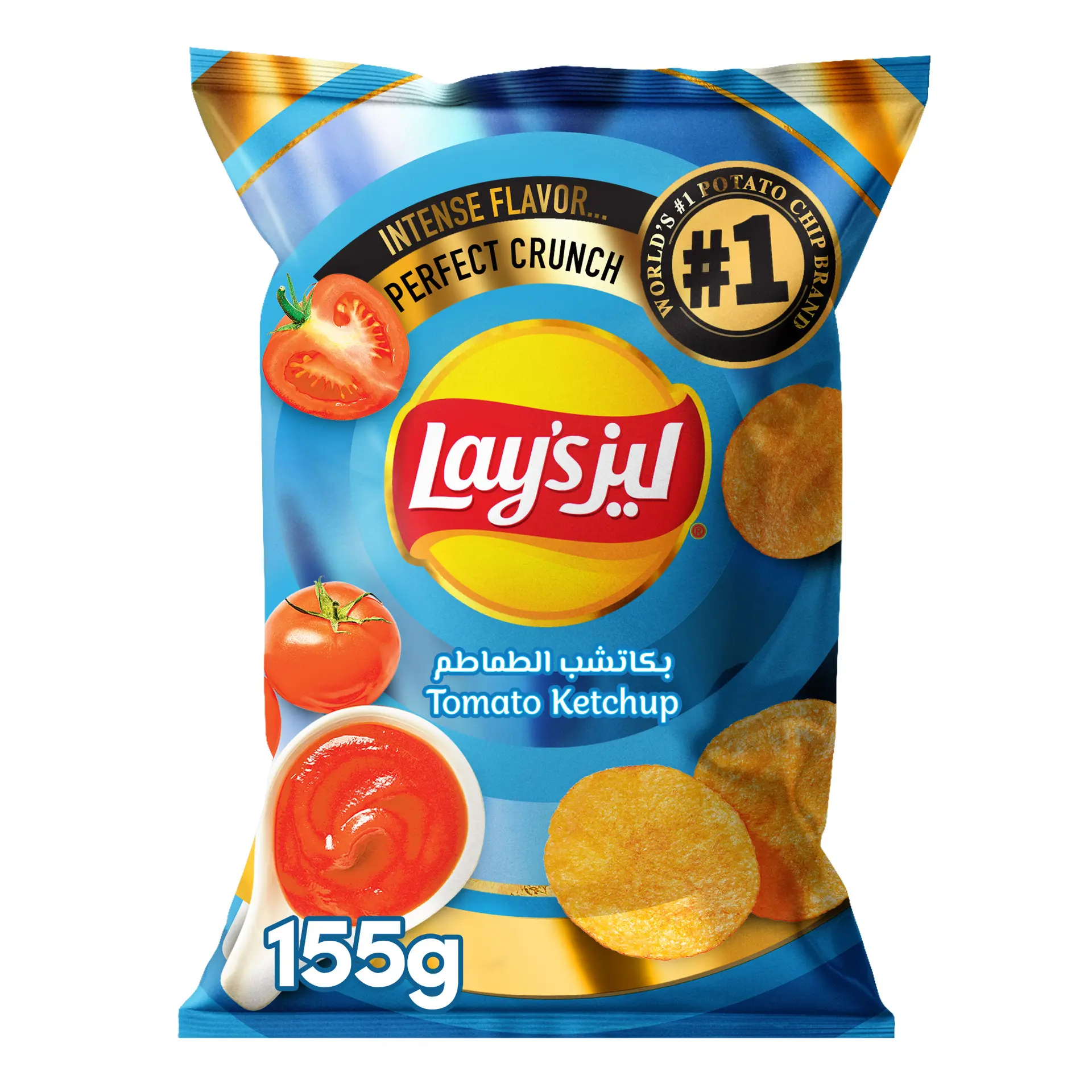 Lays Potato Chips With Ketchup 155-165 gm - view 4
