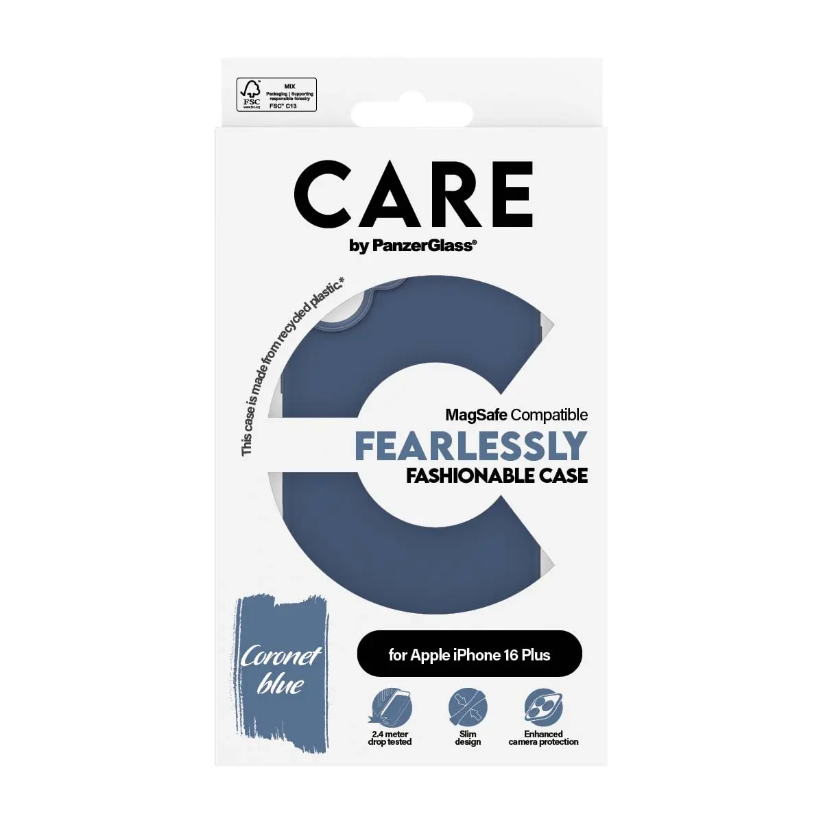 Panzerglass Fashionable Case Blue With  Magsafe Iphone 16 Plus - view 4