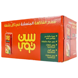 سن توب نكتار عنب و البرتقال و خوخ  180 مل*18