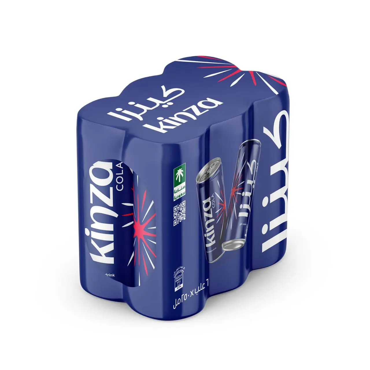 Kinza Cola Carbonated Drink 250MlX6 - view 1