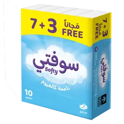 Softy Facial Tissue 7+3 Tissue