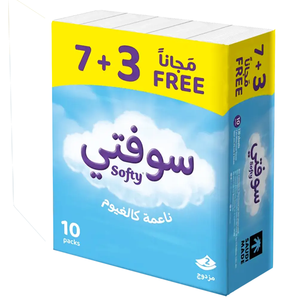 Softy Facial Tissue 7+3 Tissue - view 1