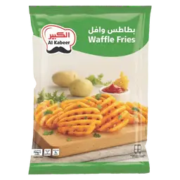 AL kabeer waffle fries 750 gm 