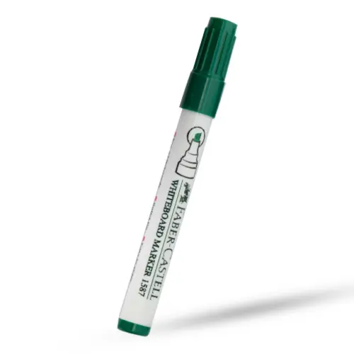 Faber Castell  Whiteboard Markers Chisel Tip Green set of 12 - view 4