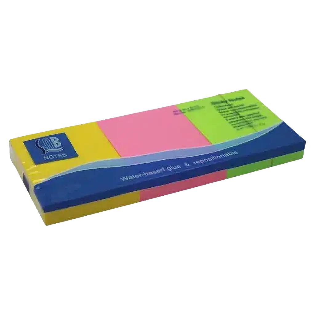Sab Sticky Notes 50 * 40 Mm 3 Pads Together Colors 100 Sheets - view 3