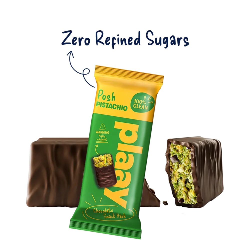 Plaay Pistachio Chocolate Bar 35 gm - view 6