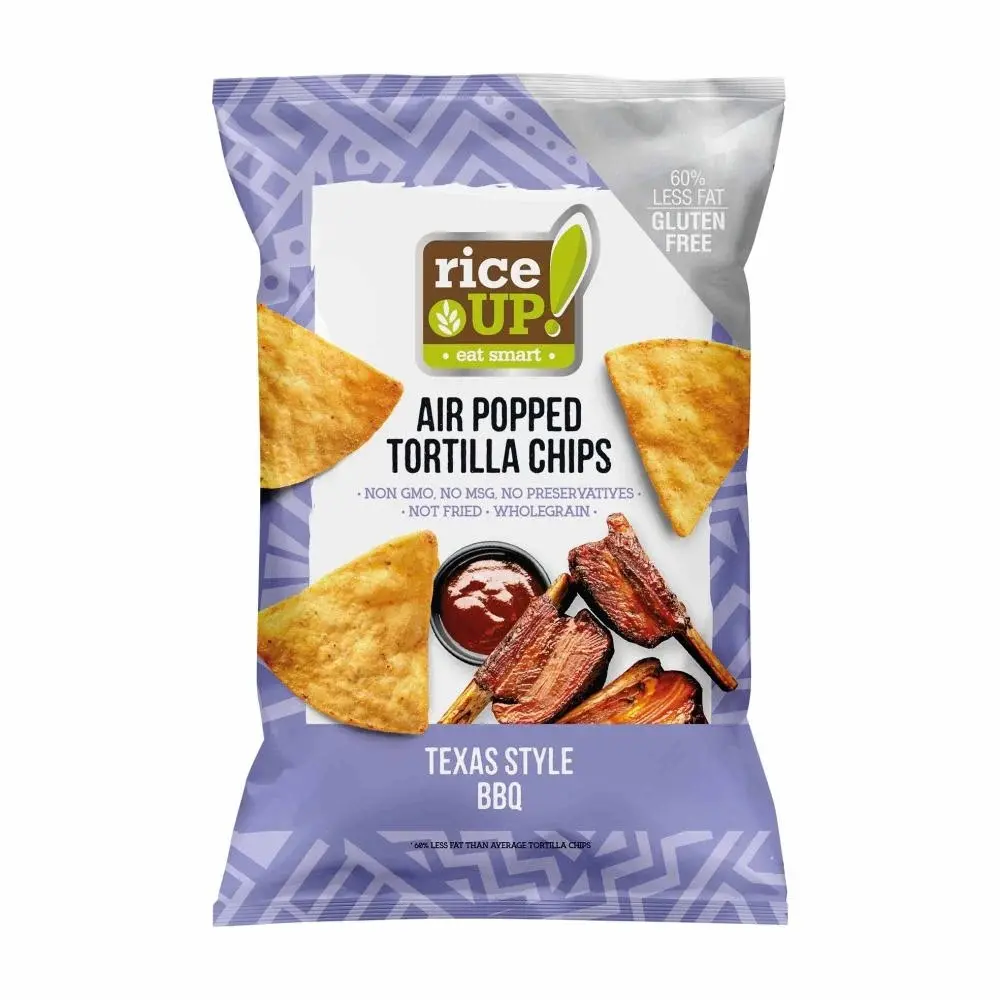 Rice Up Tortilla Chips Texas Style BBQ 60 gm - view 1