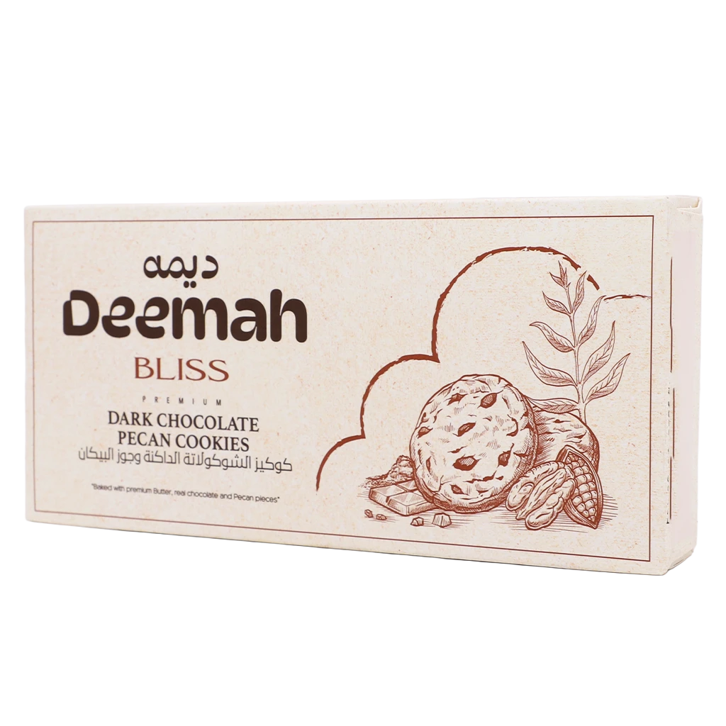 Deemah Bliss Cookies Chocolate Peacan 85 gm
