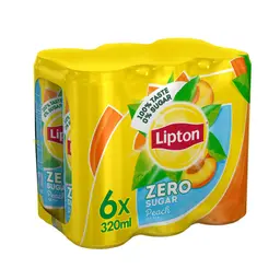 Lipton Zero Sugar Peach 6 pcs 320 ml SP