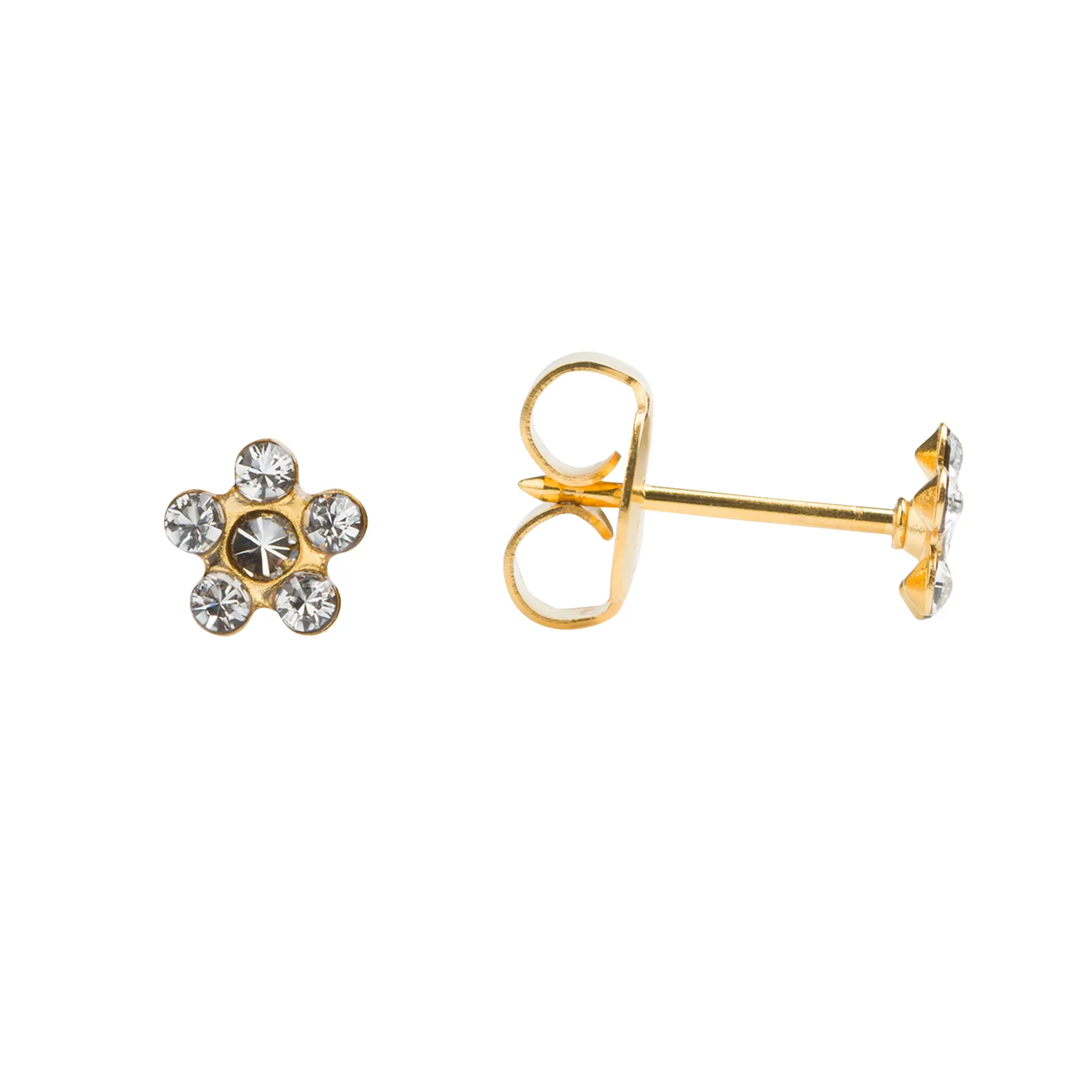 Studex Daisy April Crystal Gold Plated- Ear Piercing Kit - view 3
