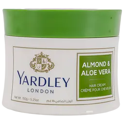 Yardley Hair Cream Almond Aloevera 150 gm