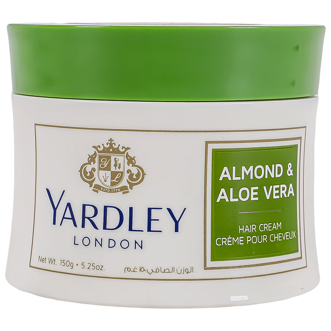 Yardley Hair Cream Almond Aloevera 150 gm