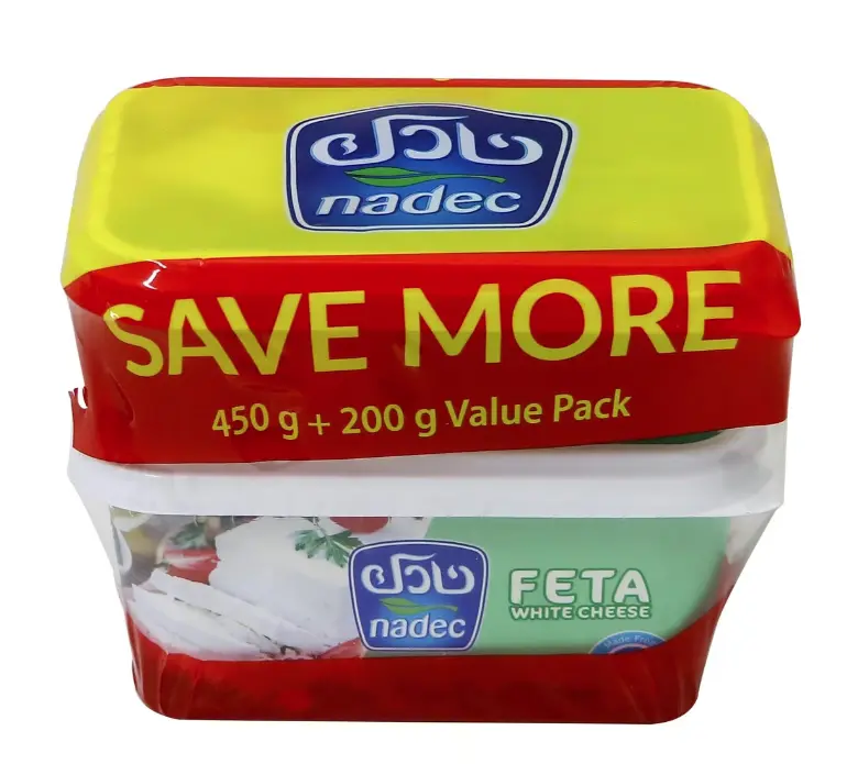 Nadec Feta Cheese 450Gm+200Gm - view 1