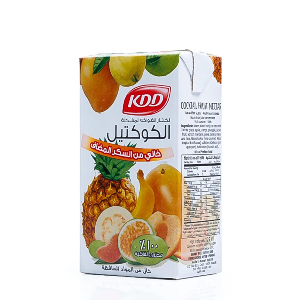 Kdd Nectar Cocktail without sugar125 ml