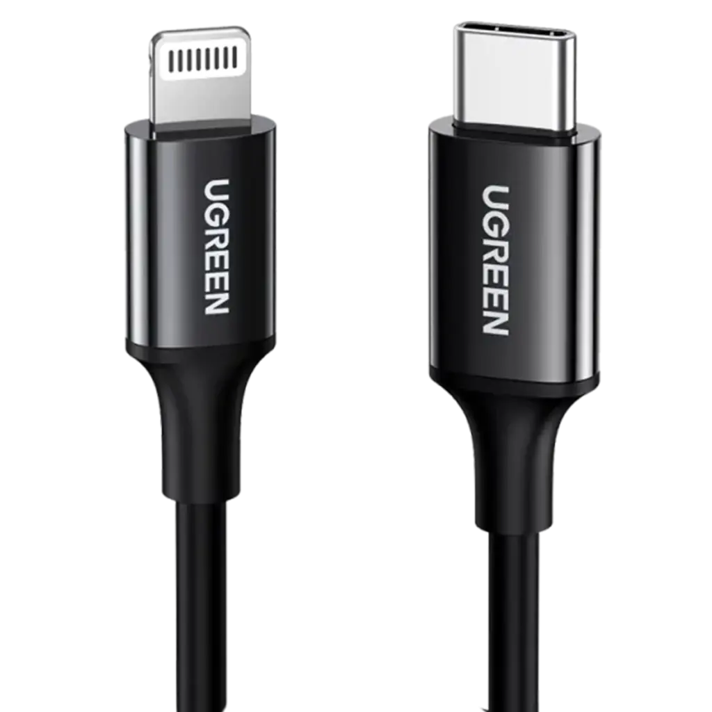 Ugreen Charging And Sync Data Cable Usb-C To Lightning 1 m |Bk - view 1