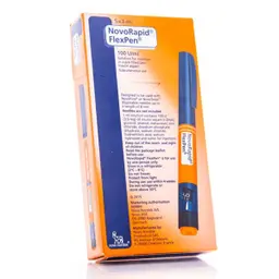 Novorapid 100 IU/ml Flexpen 5 pens 3 ml