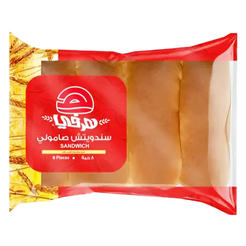 Herfy Sandwich Bread White 8 pcs - view 1