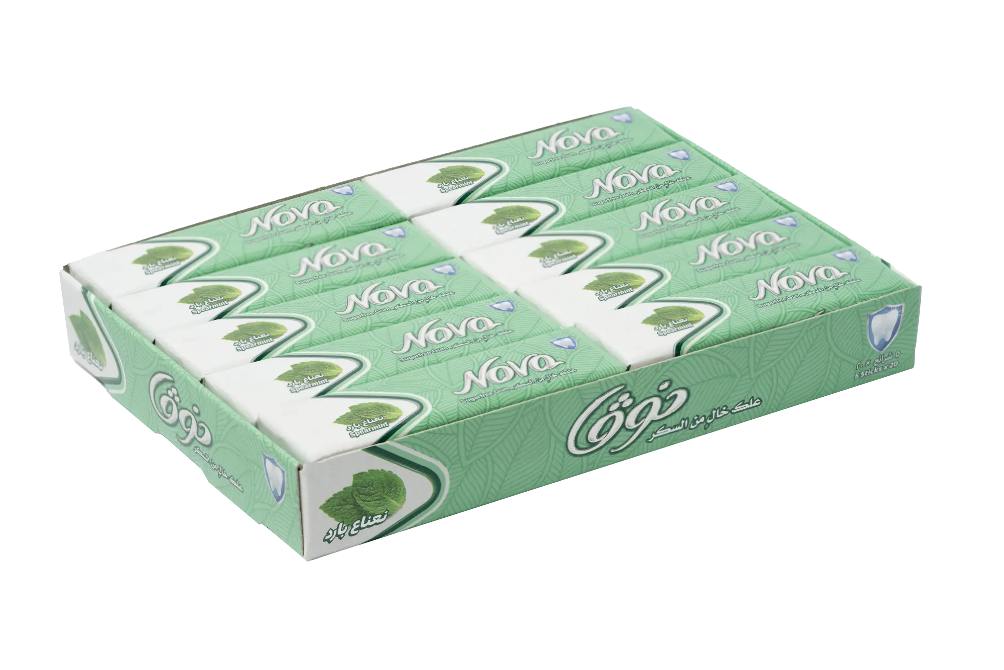 Nova Chewing Gum Spearmint 20 pcs 230 gm - view 4