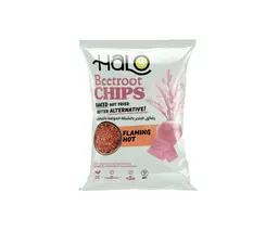 Halo Beetroot Chips Flaming Hot Lemon 50 gm