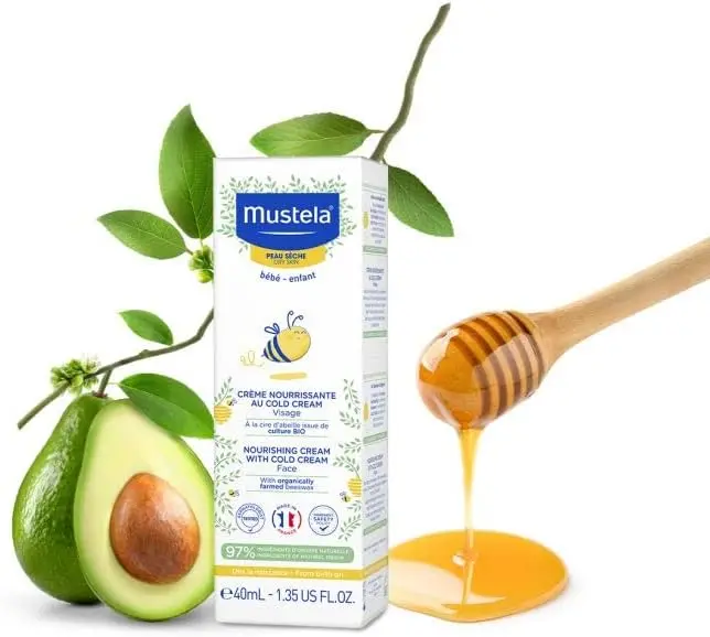 Mustela Hydra Bebe Facial Cream With Cold Cream 40 ml - view 3