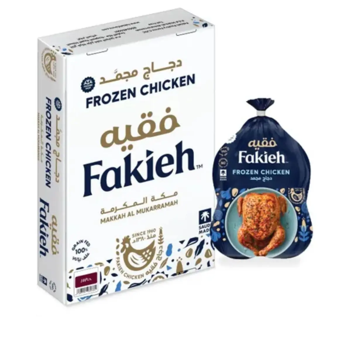   Fakeih Carton Frozen Whole Chicken 10 pcs 700 gm  - view 1