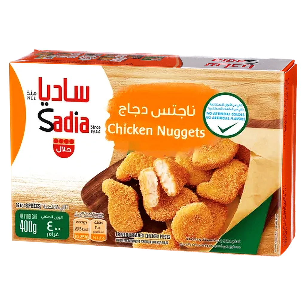 Sadia Breaded Chicken Nuggets Traditional 400 gm