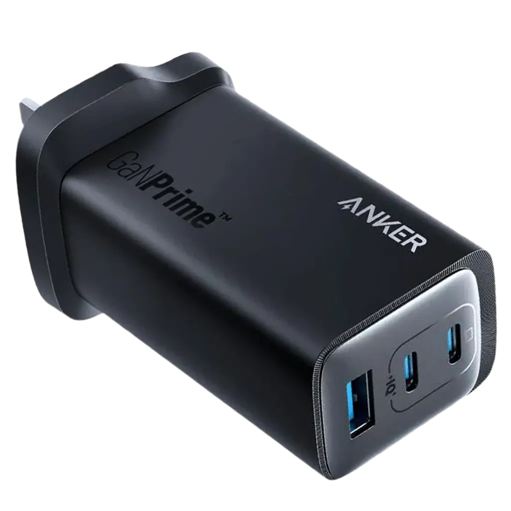 Anker Charger GaNPrime 65W 3 Ports 2 USBC & 1 USB A Black - view 1