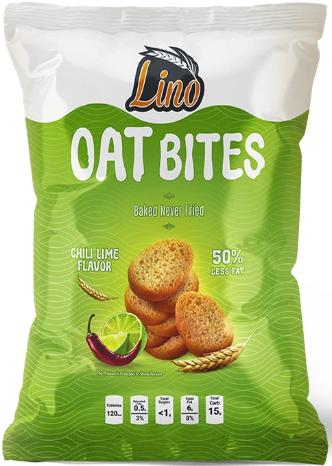lino oat bites chili lime 30 gm