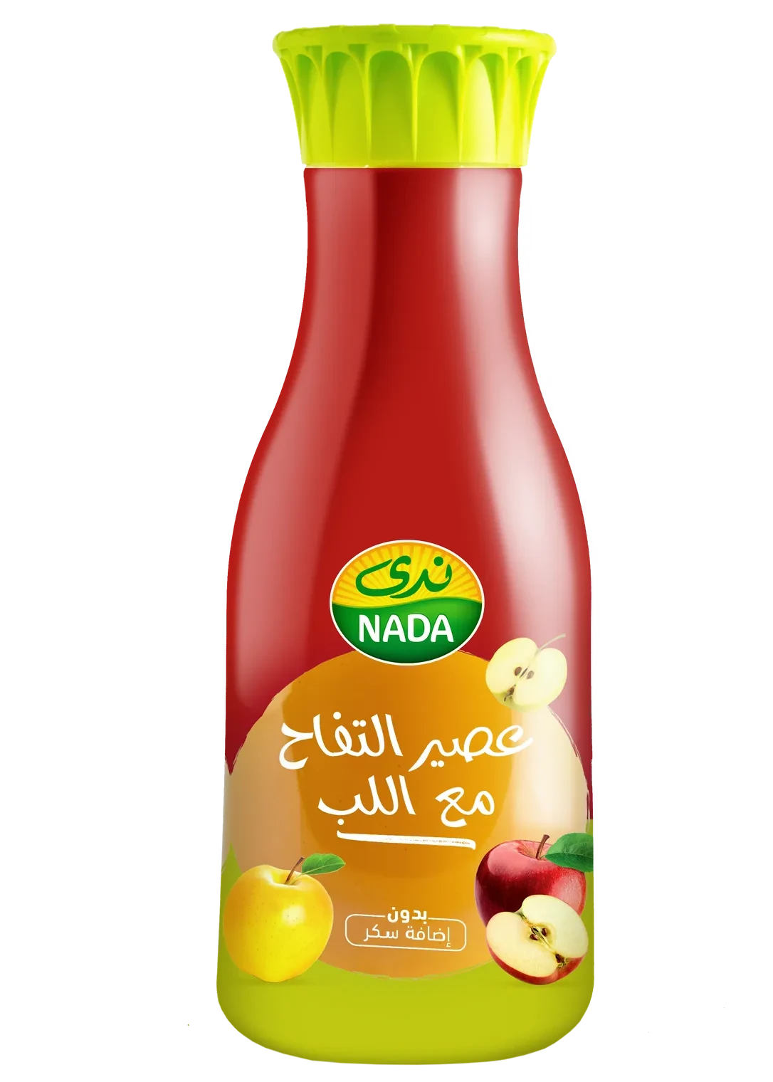 ندى عصير التفاح مع اللب فاخر 1.35 لتر 