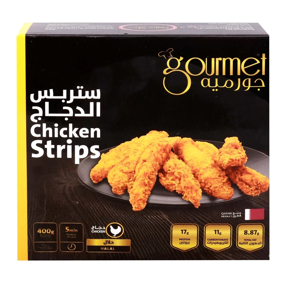 Gourmet Crispy Chicken Strips Reg 400 gm