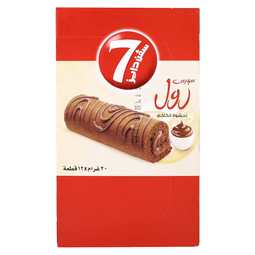 سفن دايز سويس رول ميني شوكولاته علبة 12 حبة 20 جم - view 2