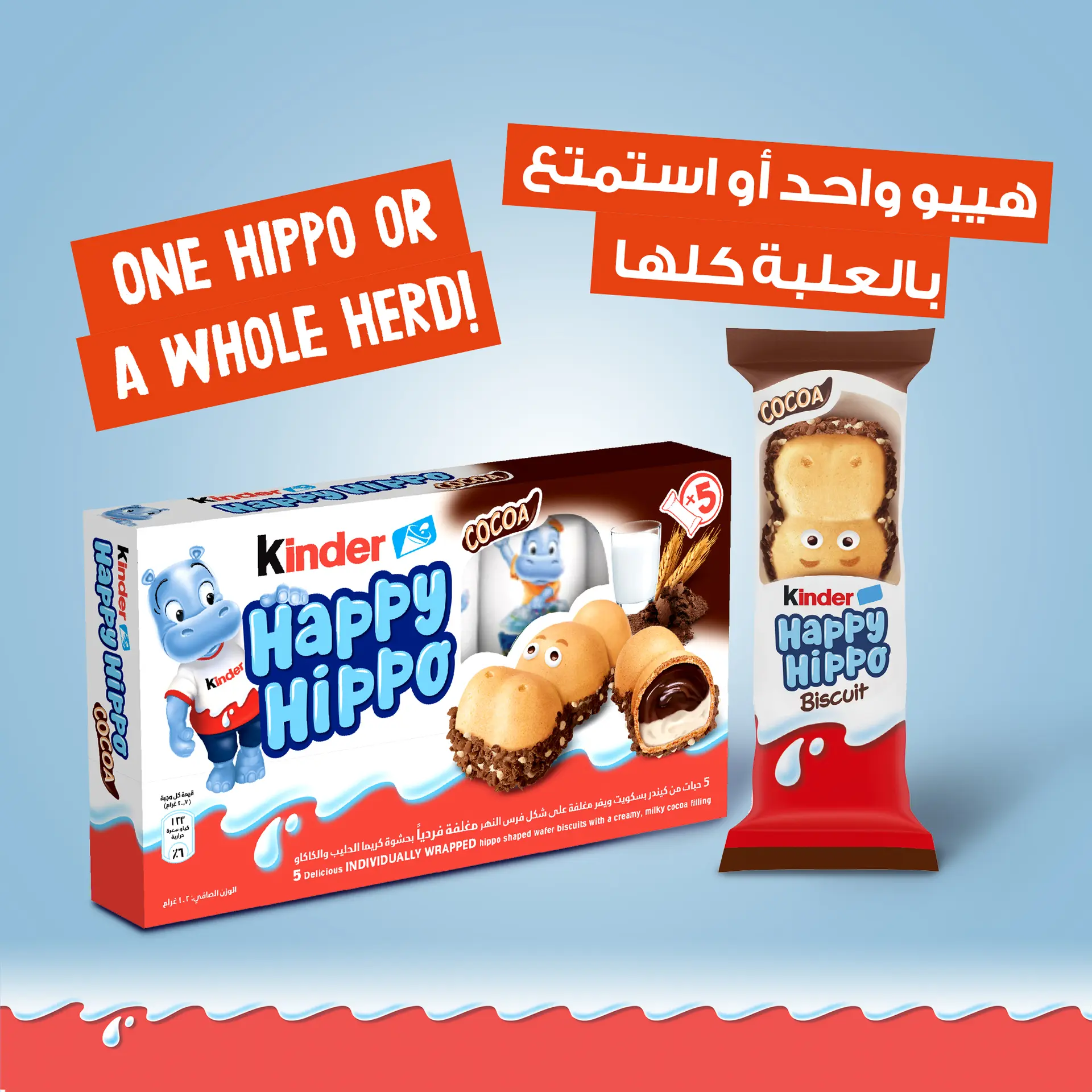 Kinder Happy Hippo Cacao 5 Pcs 103.5 gm - view 7