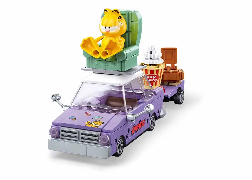Sluban Garfield Car 218 pcs - view 2