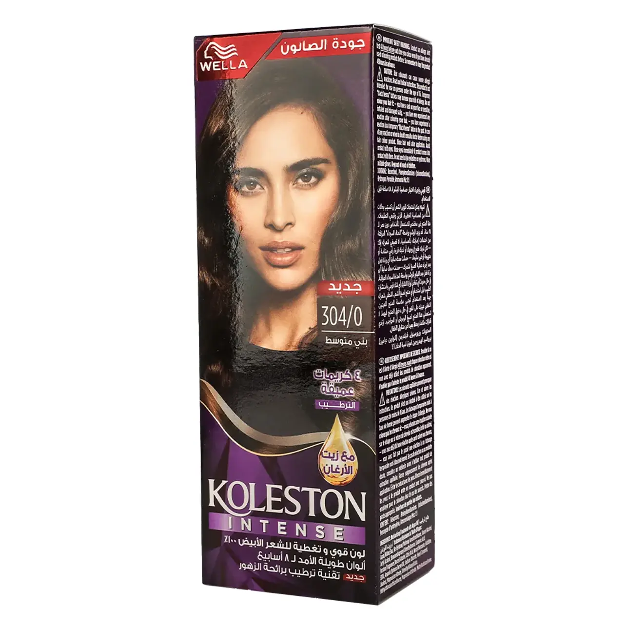 Wella Koleston Hair Colour Creme 304/0 Medium Brown 100 ml - view 1
