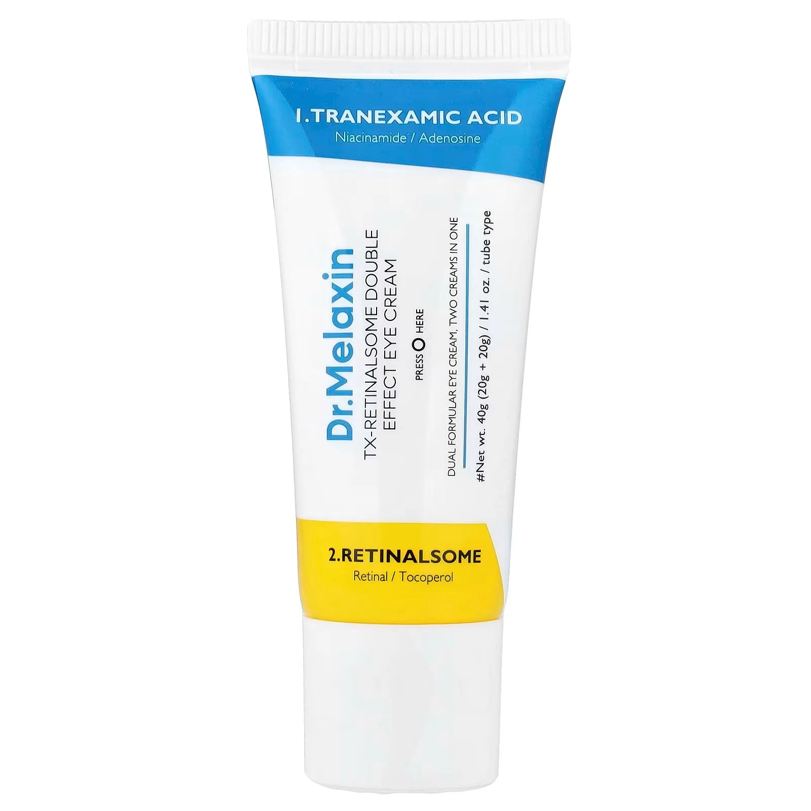 Dr Melaxin Tx-Retinalsome Double Effect Eye Cream 40 gm