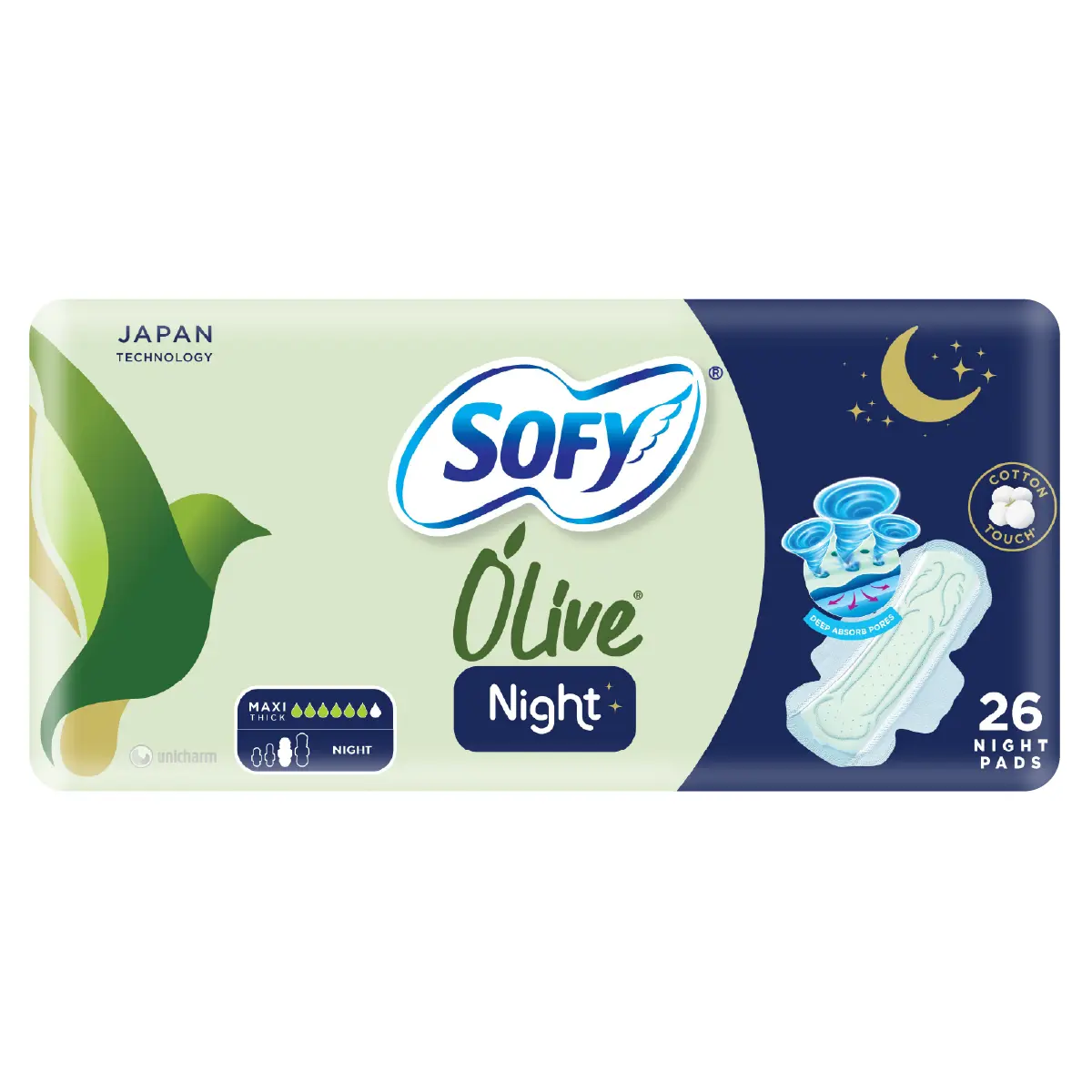 Sofy Night Pad With Olive 24+2 Free - view 1