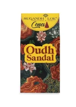 Sugandhlok Incense Cones Oudh Sandal - view 1