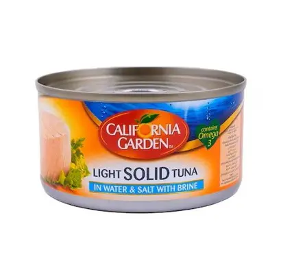 California Garden Light Tuna Solid In Water & Salt 185 Gm - view 1