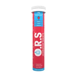 Ors Soluble Hydration Tablet Strawberry Flavour 24 tablets