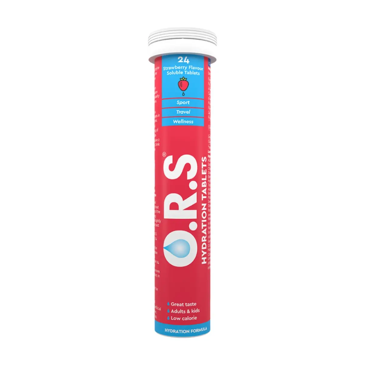 Ors Soluble Hydration Tablet Strawberry Flavour 24 tablets - view 1