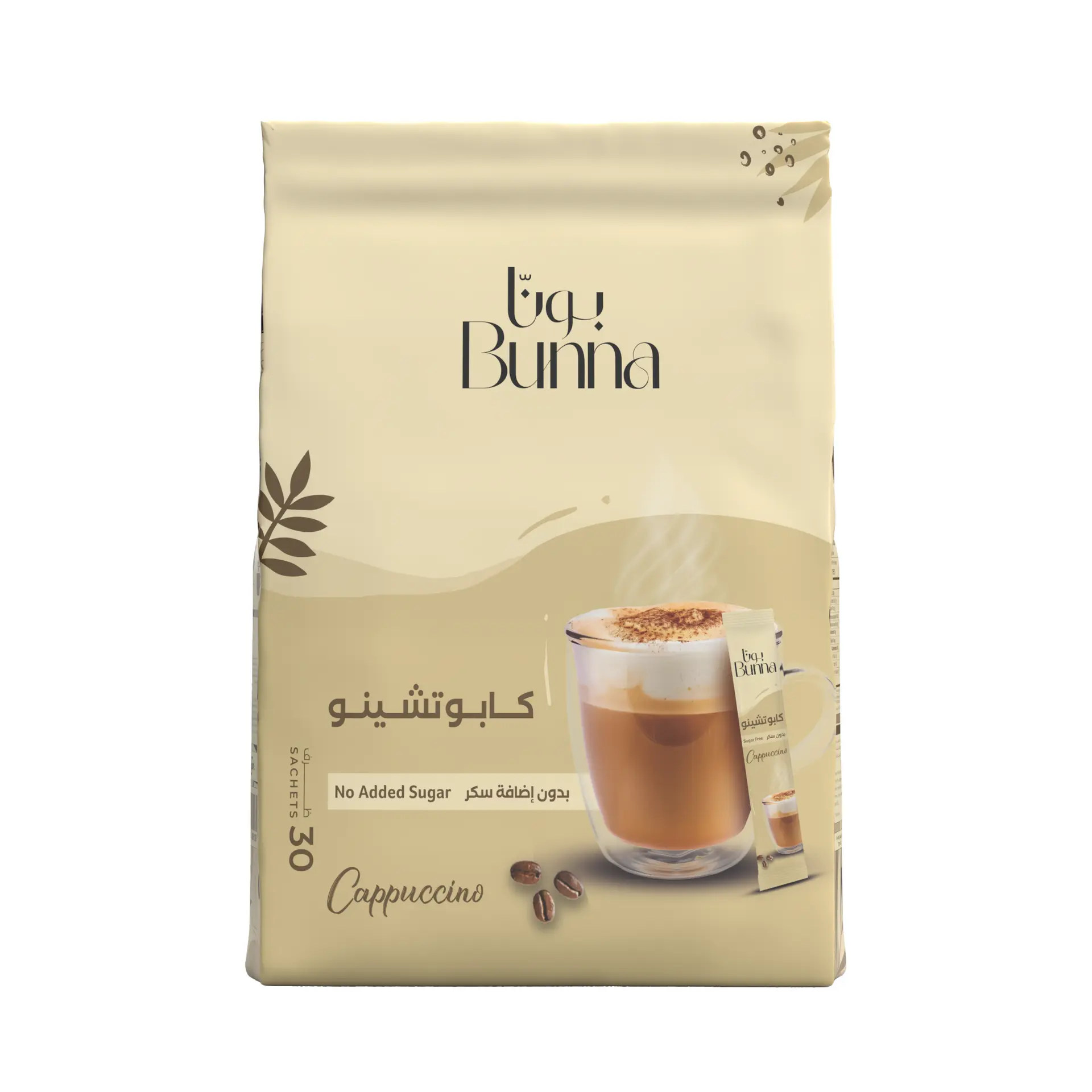 Bunna Capucino Sugar Free 30 Sachets 15 gm - view 1
