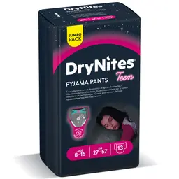 Huggies DryNites Pyjama Pants 8 -15 years Value Pack 13 Pants