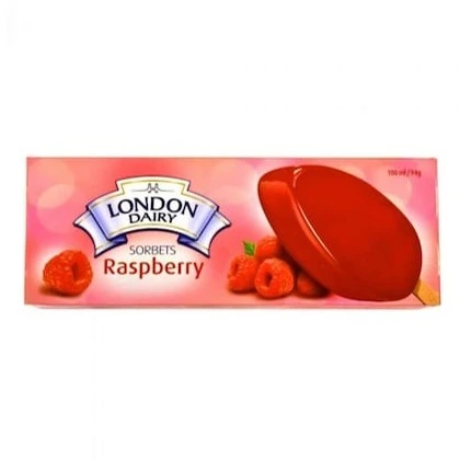 London Dairy Sorbet Raspberry Stick 100 ml