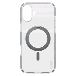 Panzerglass Feature Case Transparent With  Black Kickstand and  Magsafe Iphone 16 Plus
