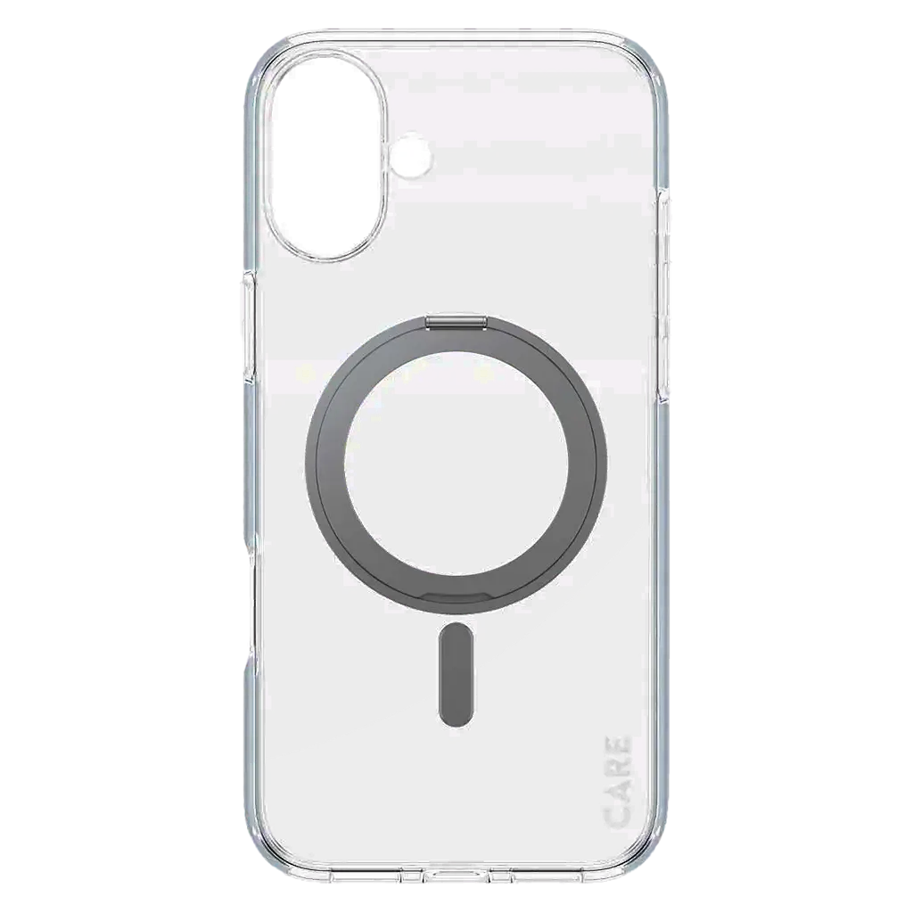 Panzerglass Feature Case Transparent With  Black Kickstand and  Magsafe Iphone 16 Plus - view 1